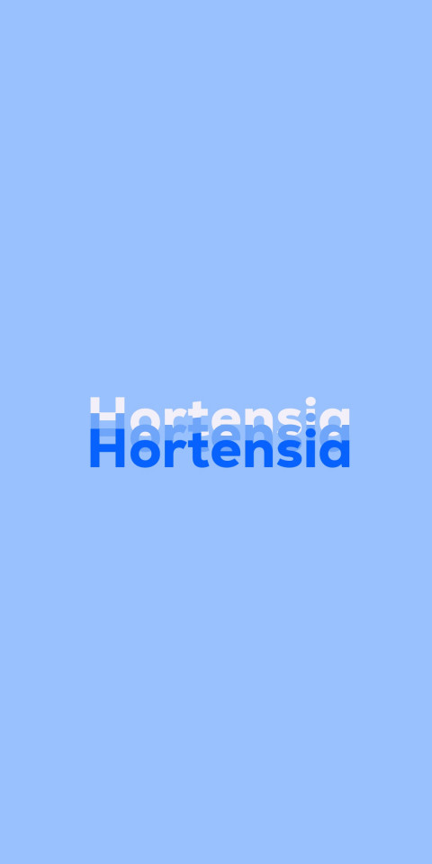 Free photo of Name DP: Hortensia