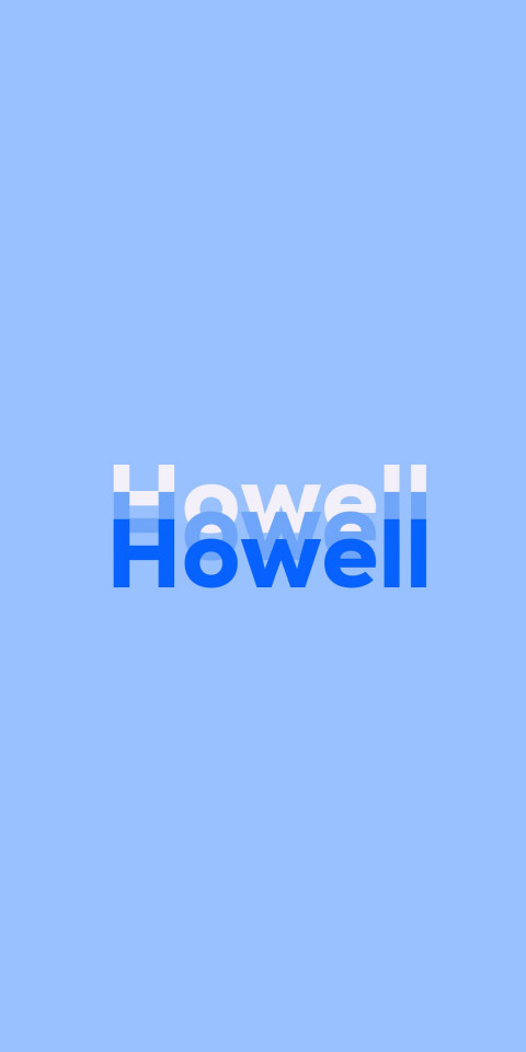 Free photo of Name DP: Howell