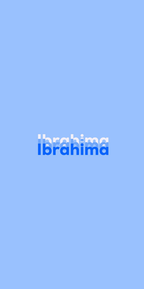 Free photo of Name DP: Ibrahima