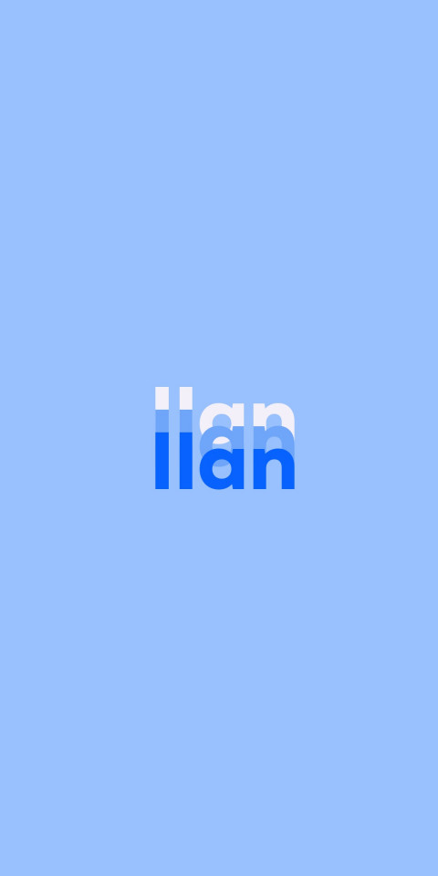 Free photo of Name DP: Ilan