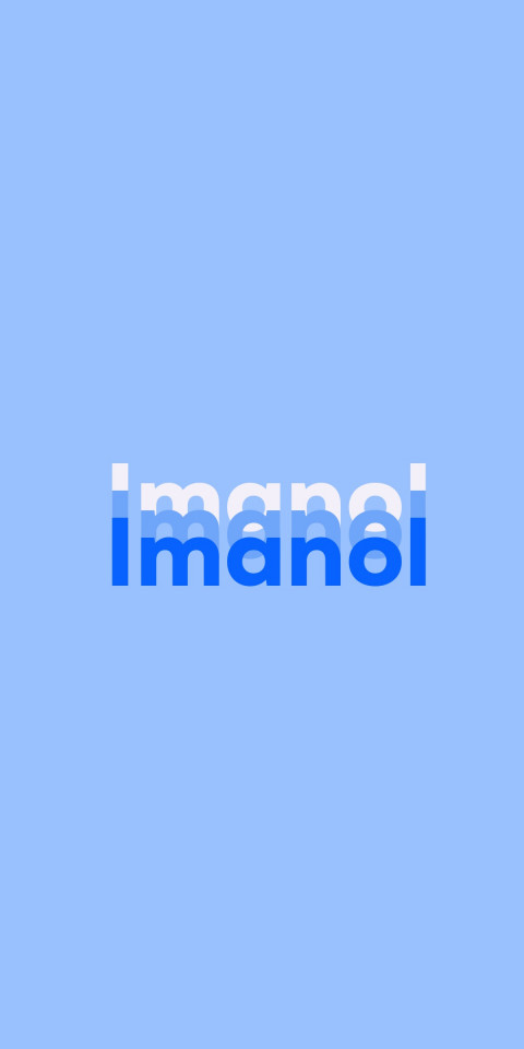 Free photo of Name DP: Imanol