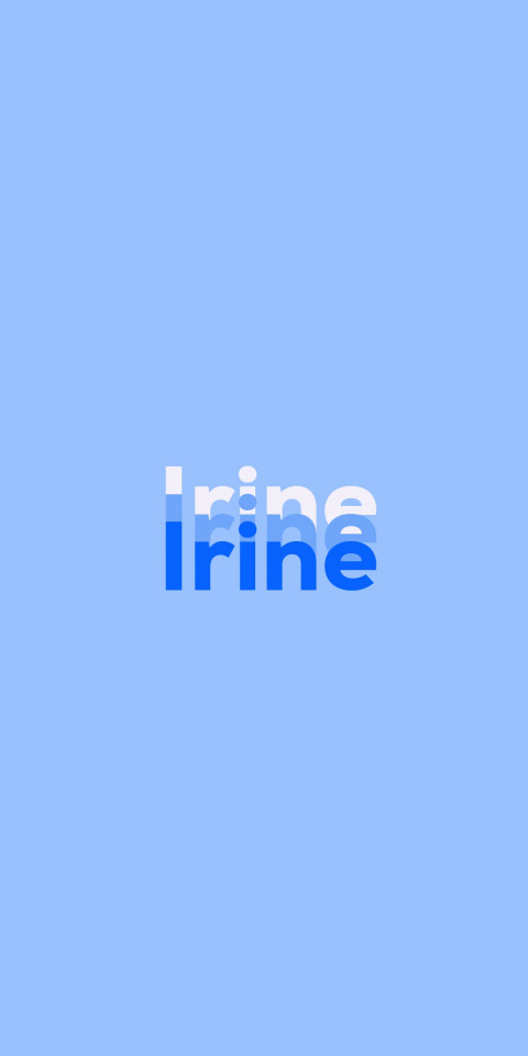 Free photo of Name DP: Irine