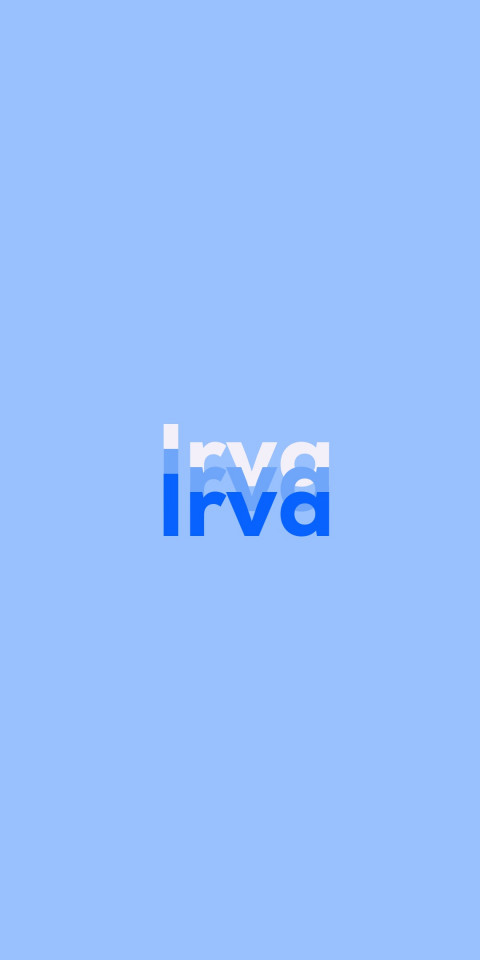 Free photo of Name DP: Irva