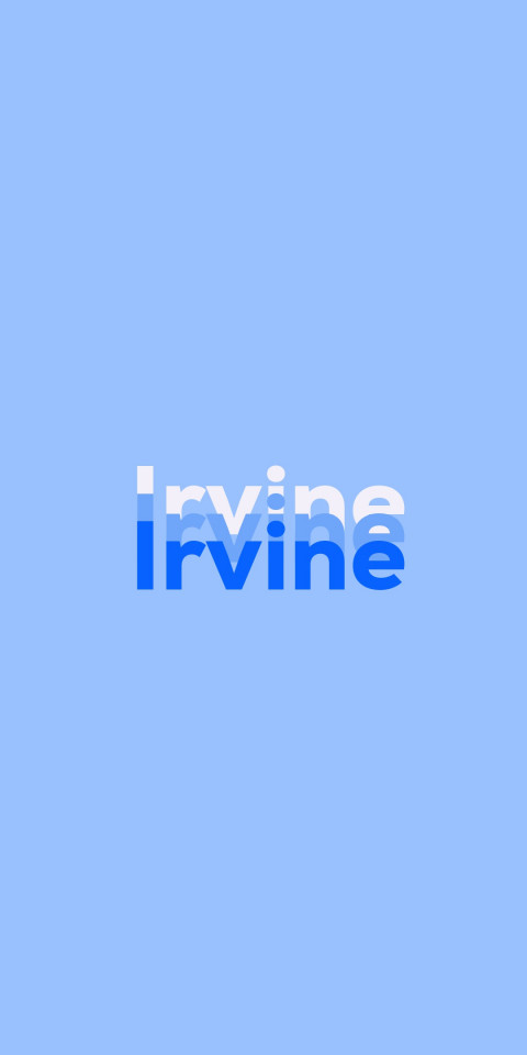 Free photo of Name DP: Irvine