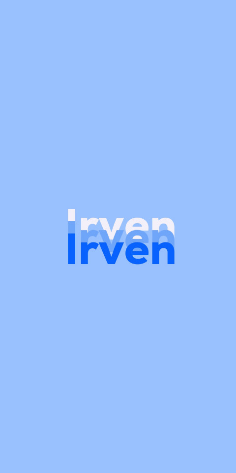 Free photo of Name DP: Irven