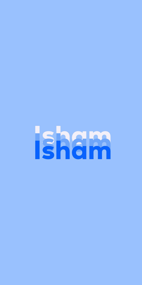 Free photo of Name DP: Isham