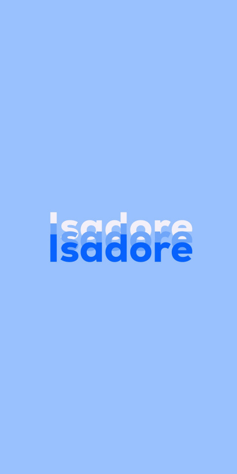 Free photo of Name DP: Isadore