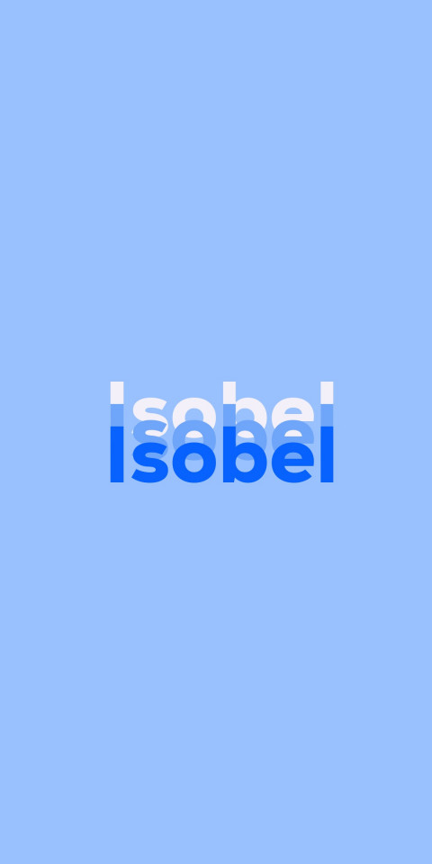 Free photo of Name DP: Isobel