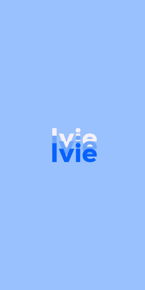 Free photo of Name DP: Ivie