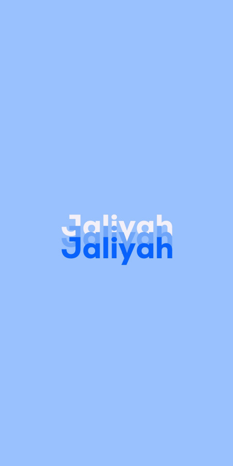 Free photo of Name DP: Jaliyah