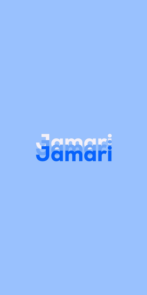 Free photo of Name DP: Jamari