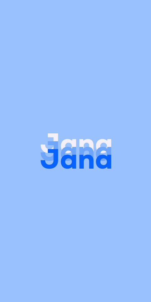 Free photo of Name DP: Jana