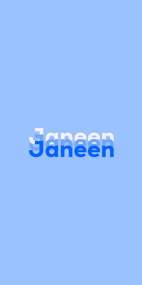 Free photo of Name DP: Janeen