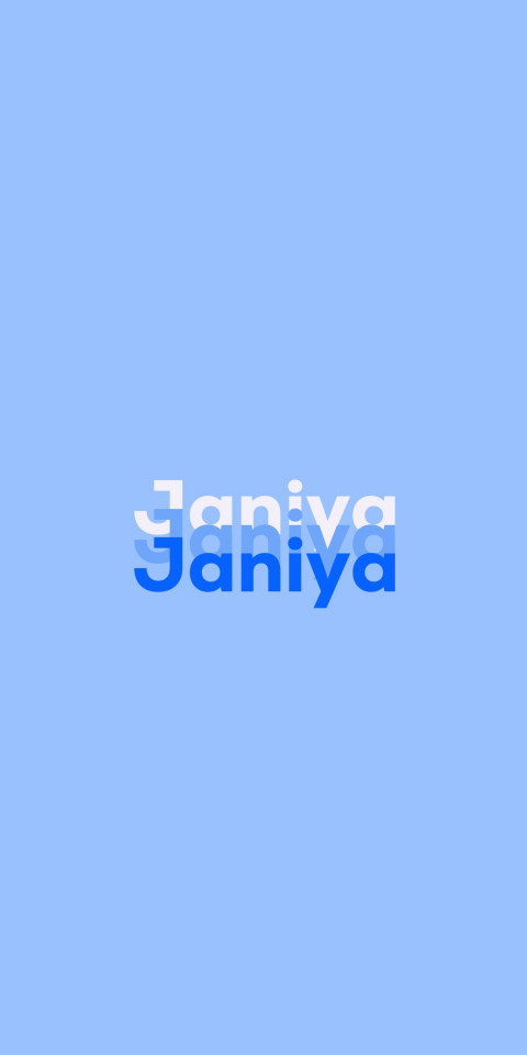 Free photo of Name DP: Janiya