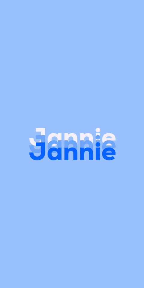 Free photo of Name DP: Jannie