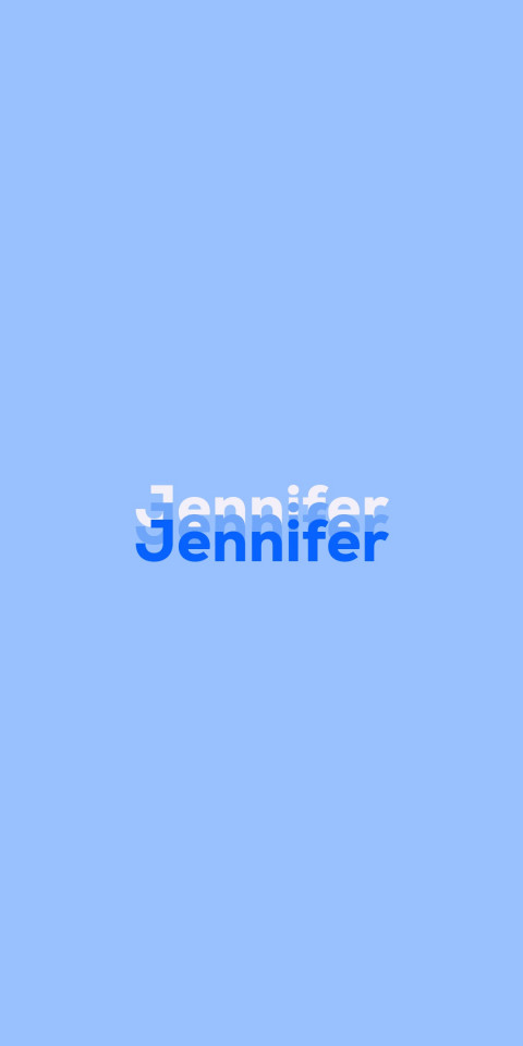 Free photo of Name DP: Jennifer