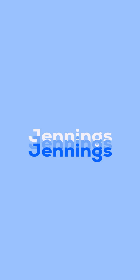Free photo of Name DP: Jennings