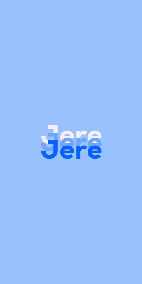 Free photo of Name DP: Jere