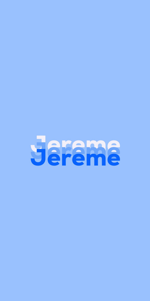 Free photo of Name DP: Jereme