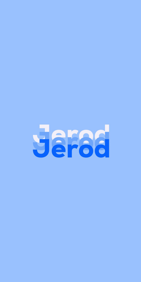 Free photo of Name DP: Jerod