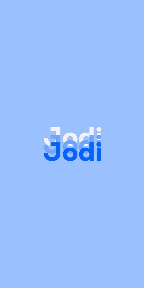 Free photo of Name DP: Jodi