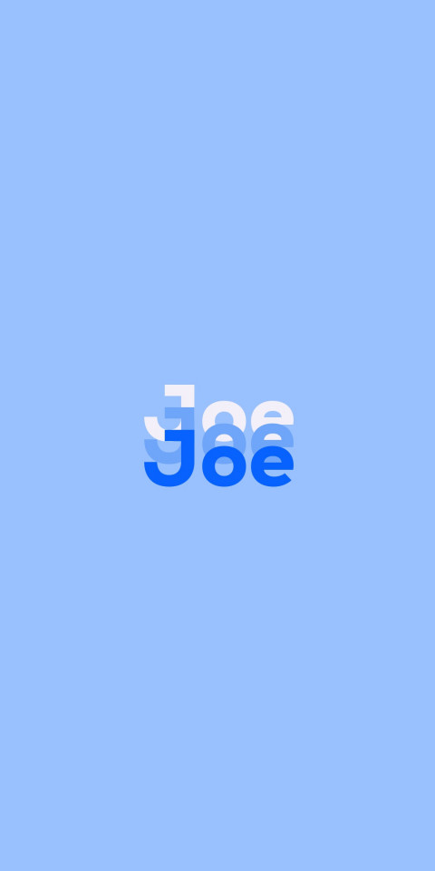 Free photo of Name DP: Joe