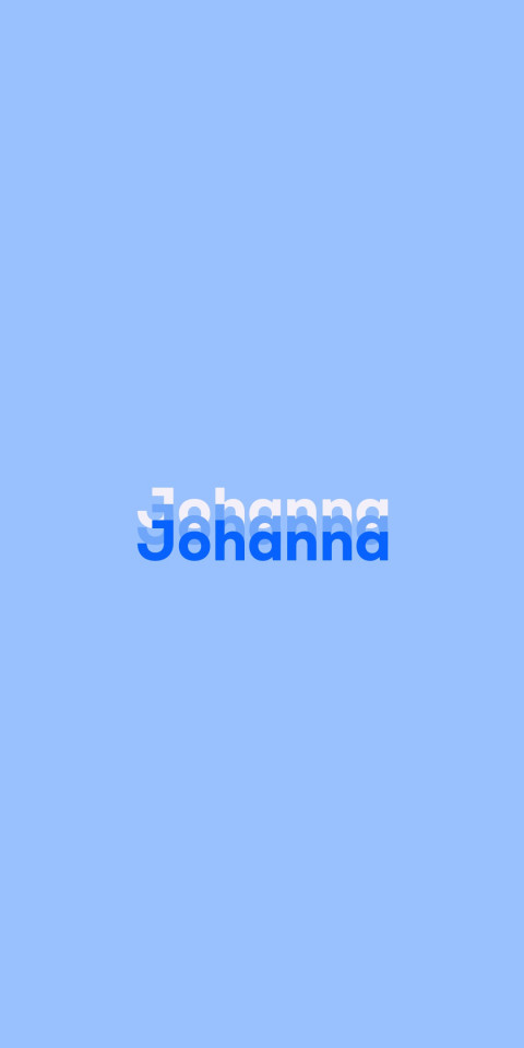 Free photo of Name DP: Johanna