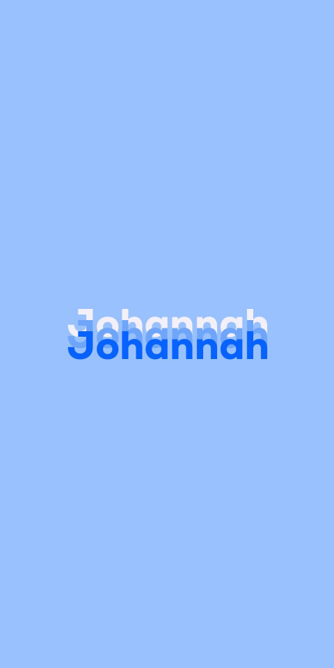 Free photo of Name DP: Johannah