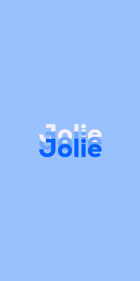 Free photo of Name DP: Jolie