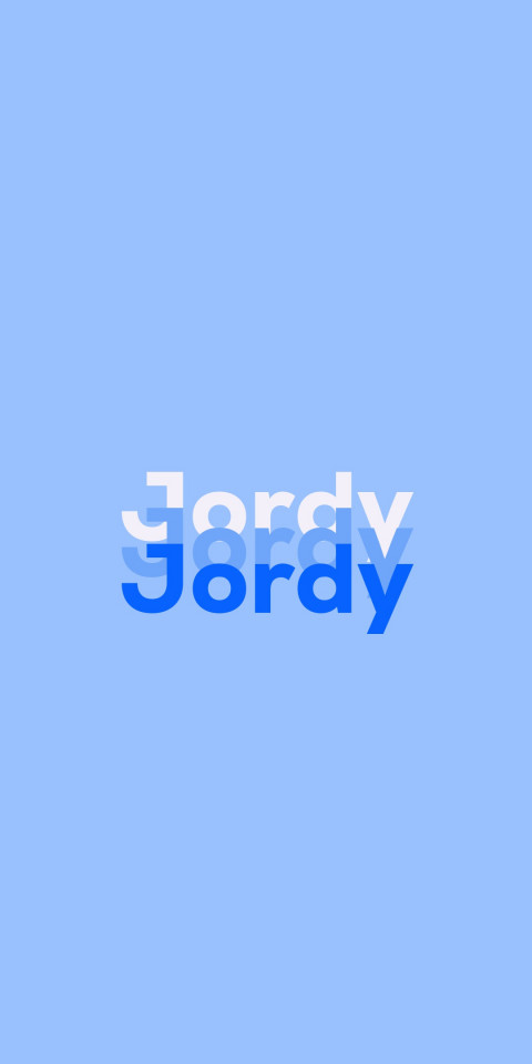 Free photo of Name DP: Jordy