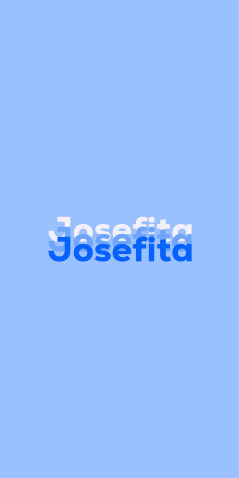 Free photo of Name DP: Josefita