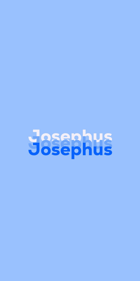 Free photo of Name DP: Josephus