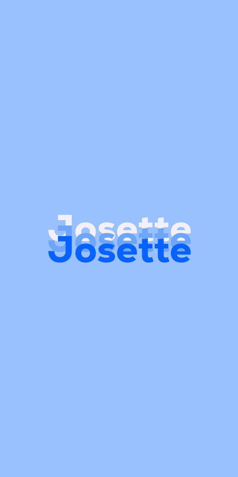 Free photo of Name DP: Josette