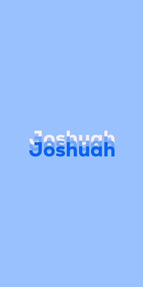 Free photo of Name DP: Joshuah