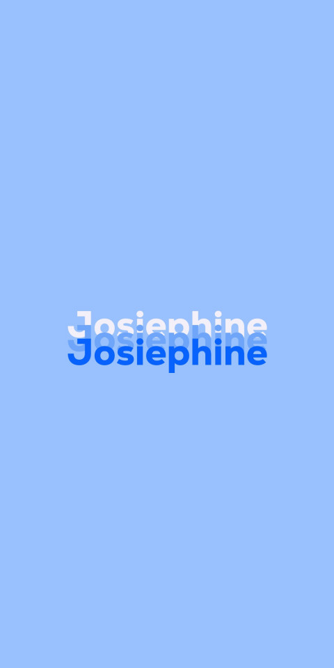 Free photo of Name DP: Josiephine
