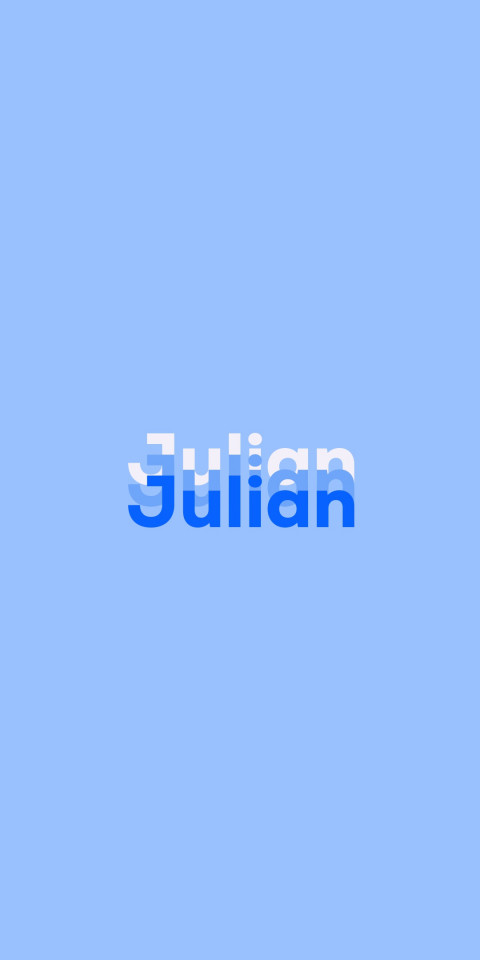 Free photo of Name DP: Julian