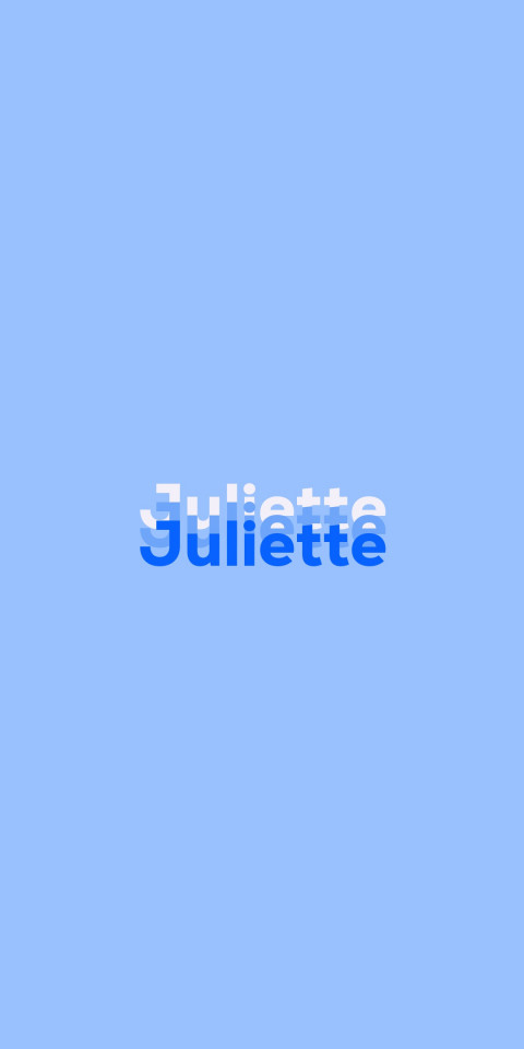Free photo of Name DP: Juliette