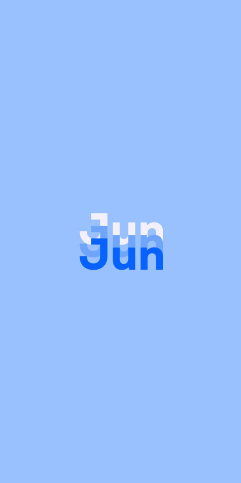 Free photo of Name DP: Jun