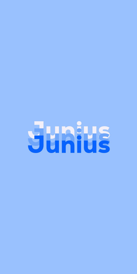 Free photo of Name DP: Junius