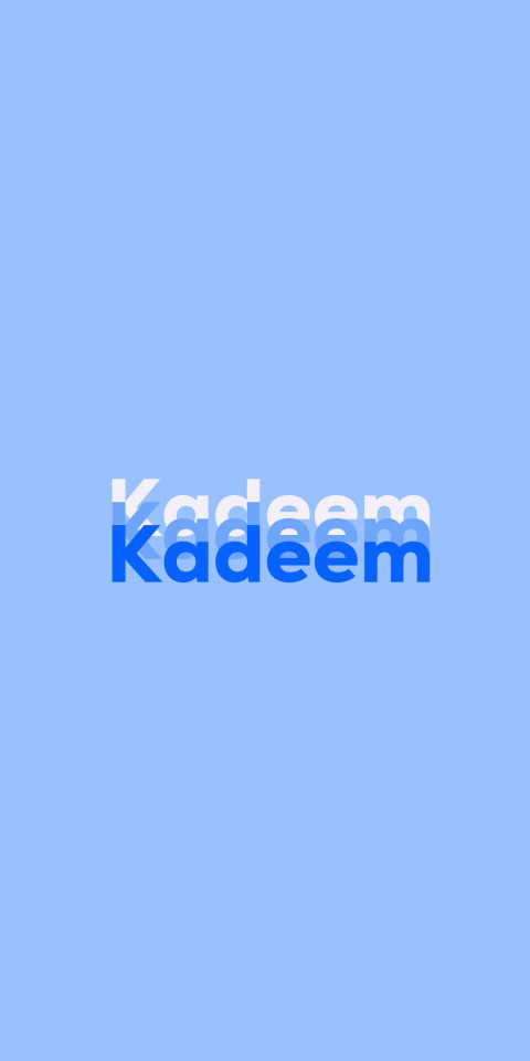 Free photo of Name DP: Kadeem