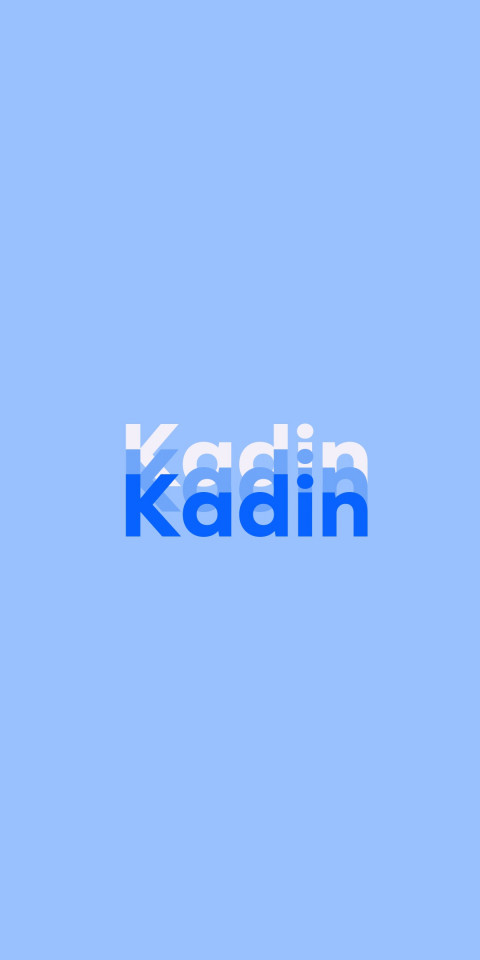 Free photo of Name DP: Kadin