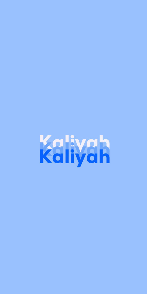 Free photo of Name DP: Kaliyah