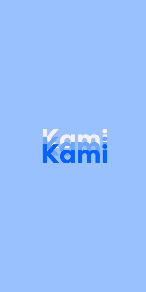 Free photo of Name DP: Kami