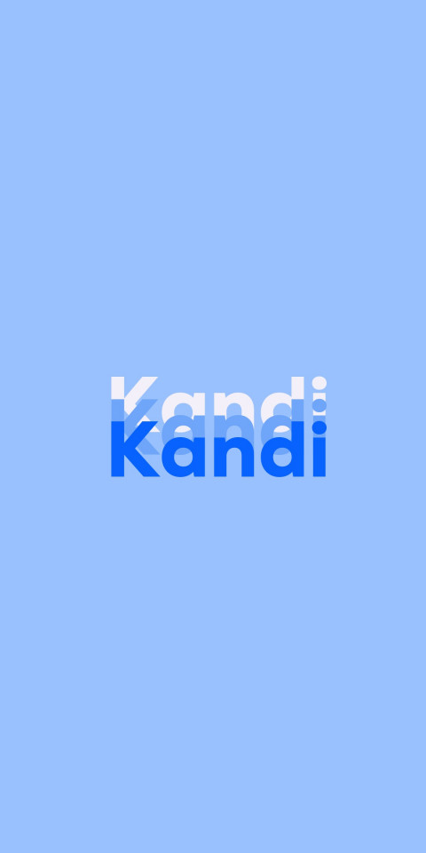 Free photo of Name DP: Kandi