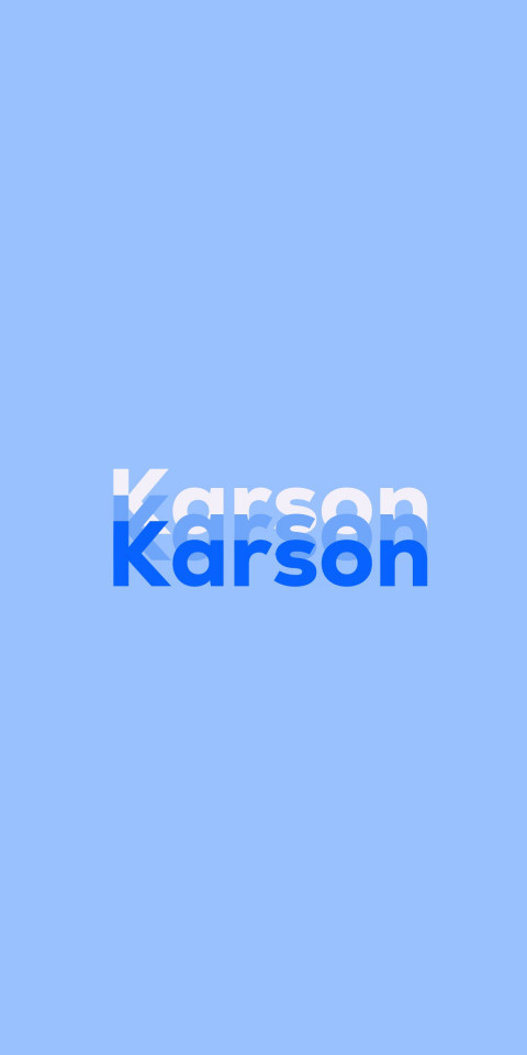 Free photo of Name DP: Karson