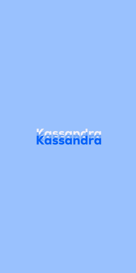 Free photo of Name DP: Kassandra