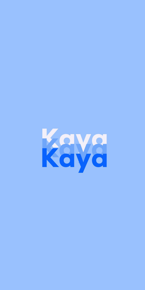 Free photo of Name DP: Kaya