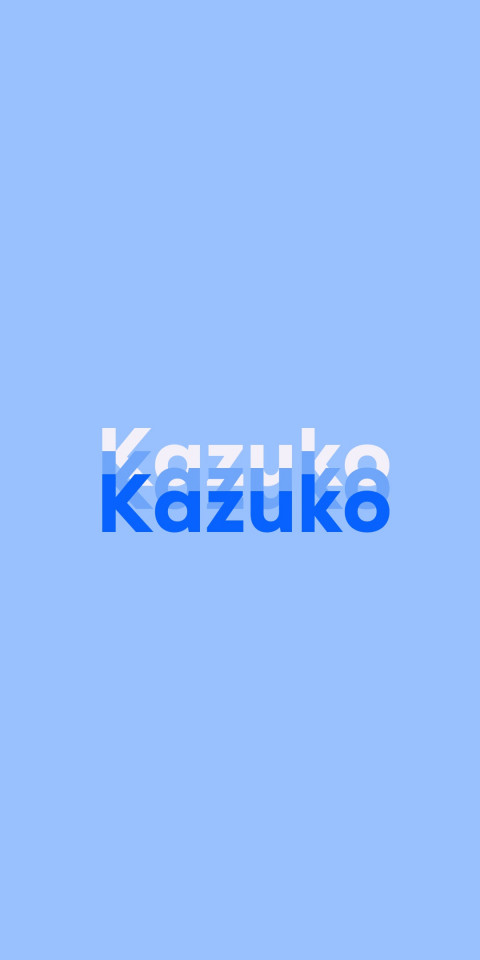 Free photo of Name DP: Kazuko