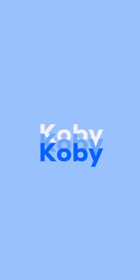 Free photo of Name DP: Koby