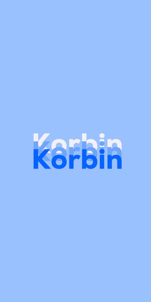 Free photo of Name DP: Korbin